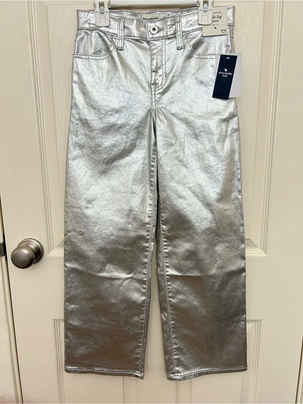 NWT Abercrombie Kids Wide Legs Jeans